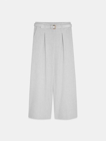 Dilvin Wide leg Pants in Grey: front