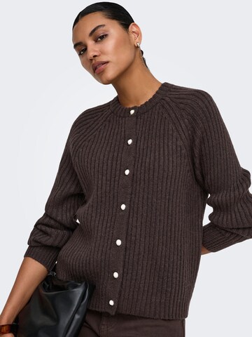 ONLY Strickjacke 'ONLKalibu' in Braun