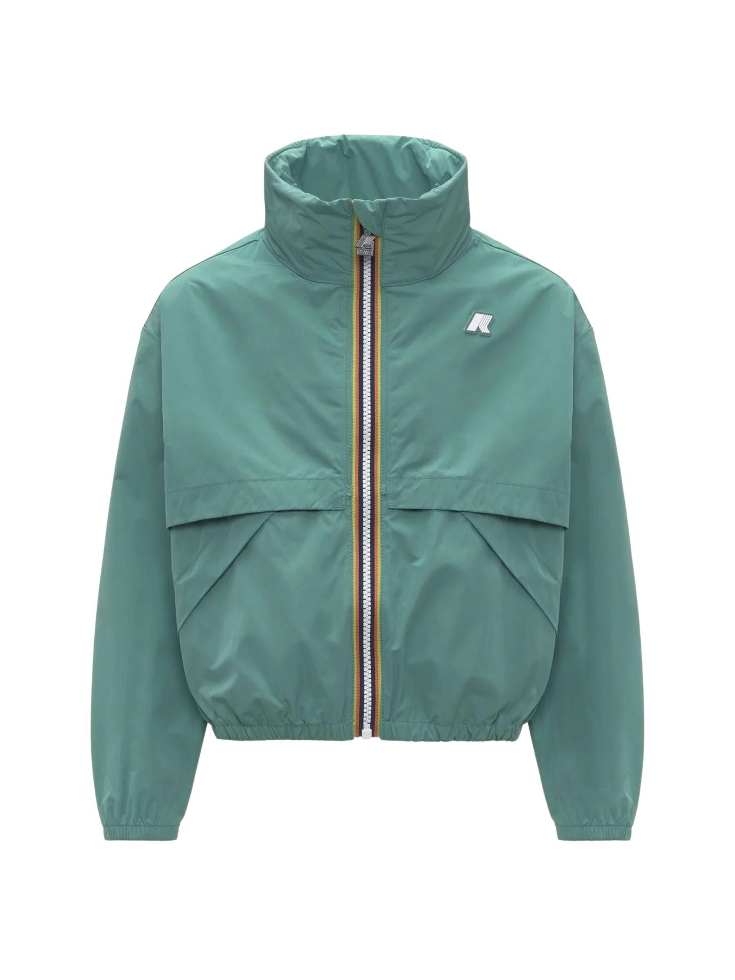 K-Way Between-Season Jacket 'K-WAY KIDS P. AUBETTE MEMORY TOUCH GIUBBINO' in Blue: front