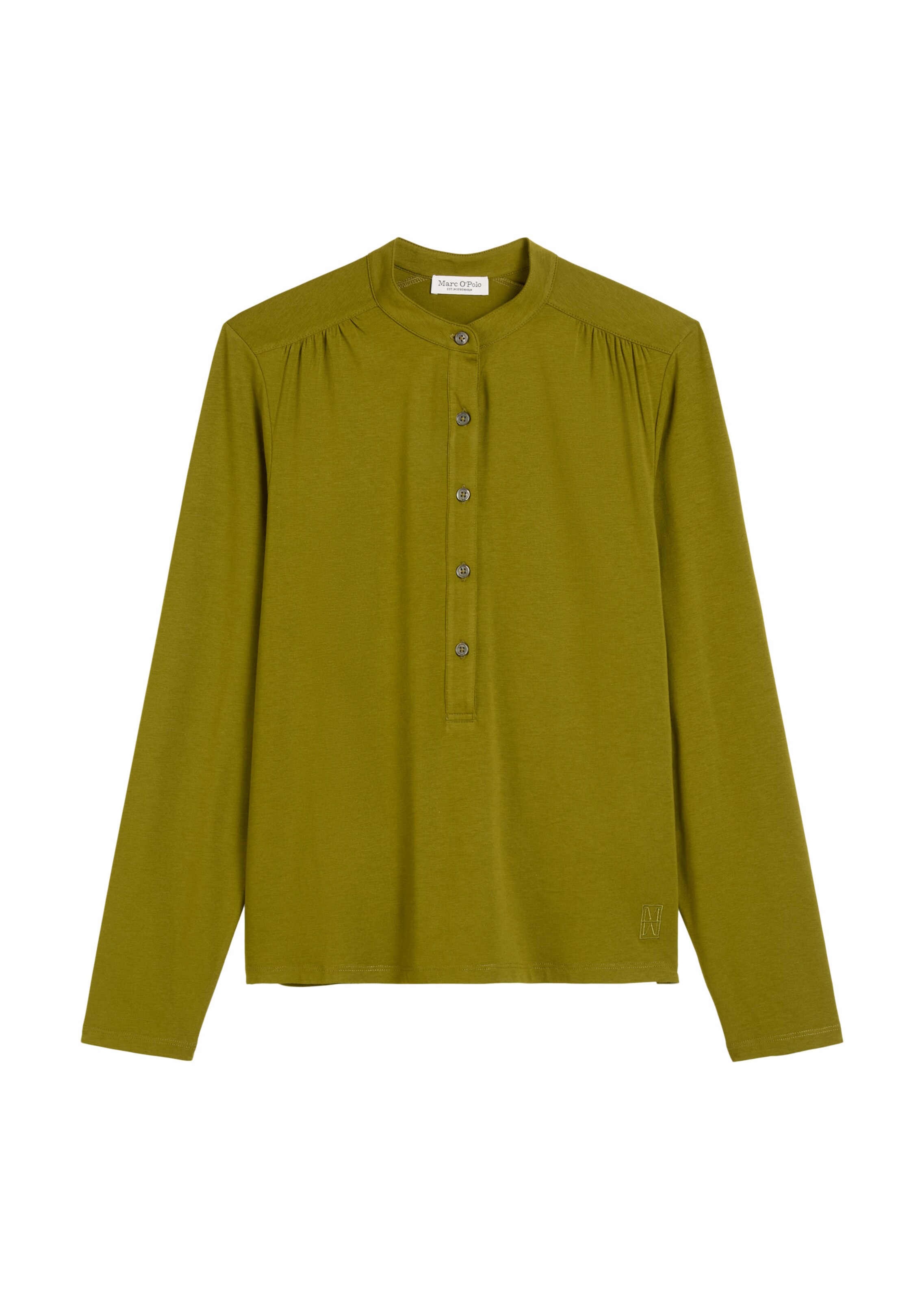 Marc O'Polo Bluse in Grün: Vorderseite