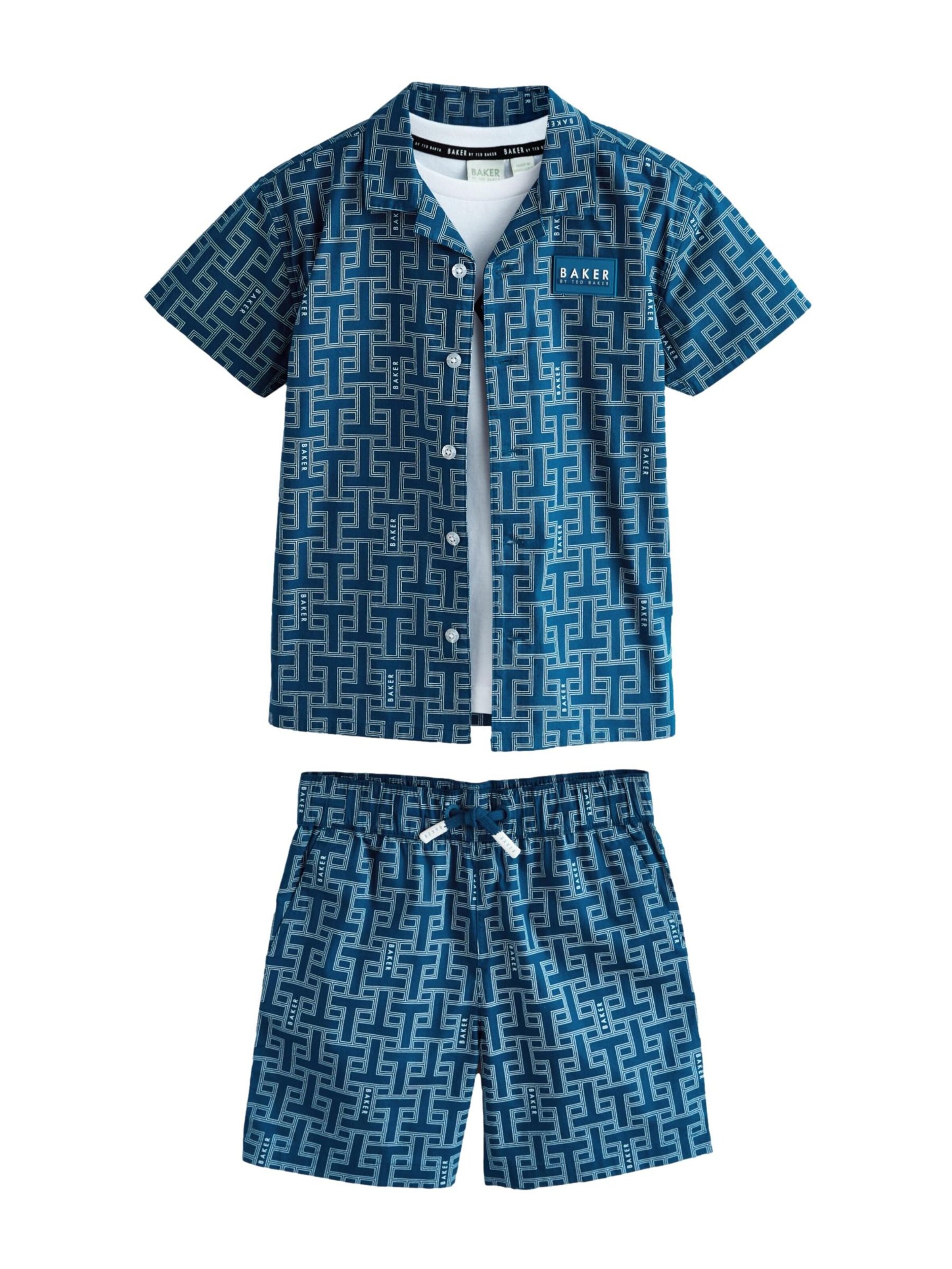 Baker by Ted Baker Set in Blau: Vorderseite