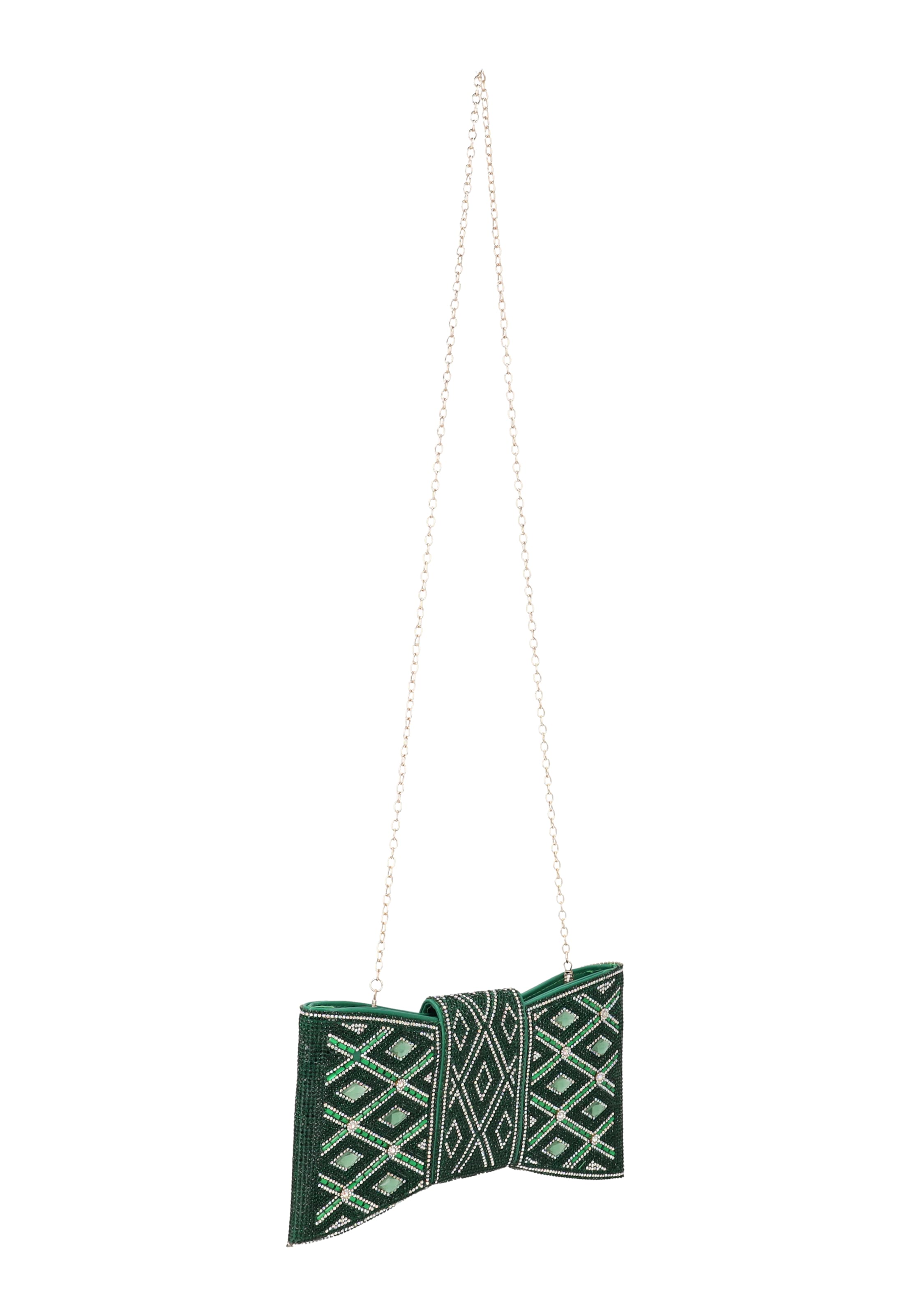 Pochette usha BLACK LABEL en vert
