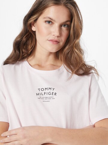 Tricou de la TOMMY HILFIGER pe roz
