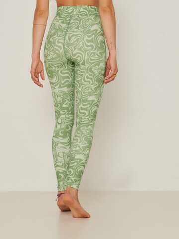Skinny Leggings 'Carolin' de la ABOUT YOU x Sofia Tsakiridou pe verde