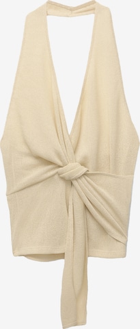 Pull&BearTop s naramenicama - bež boja: prednji dio