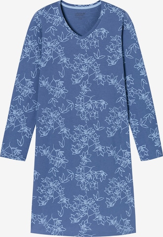 SCHIESSER Nachthemd ' Nightwear Serie ' in Blau: Vorderseite