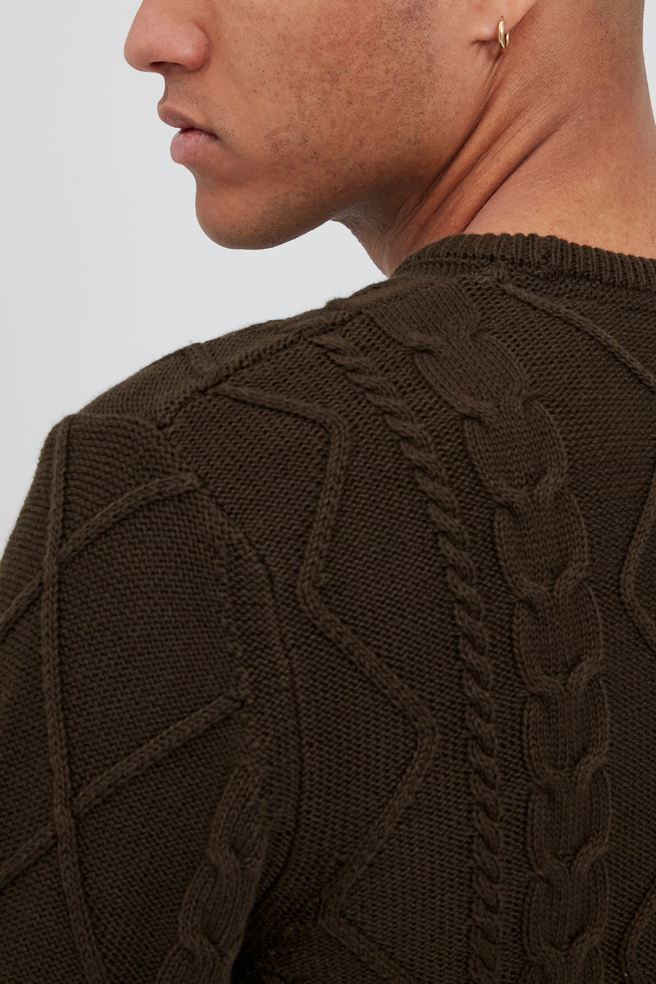 Männer Pullover & Strick Solid Strickpullover 'SDTerence' in Schwarz - XH48768 Männer Pullover & Strick Solid Strickpullover 'SDTerence' in Schwarz - XH48768