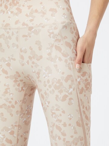 ONLY PLAY Skinny Sports trousers 'Masar' in Beige