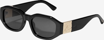 Pilgrim Sunglasses 'ZAYN' in Black: front