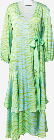 DELICATELOVE Φόρεμα 'VOU' σε γαλαζοπράσινο / μήλο / ανοικτό πράσινο, Άποψη προϊόντος