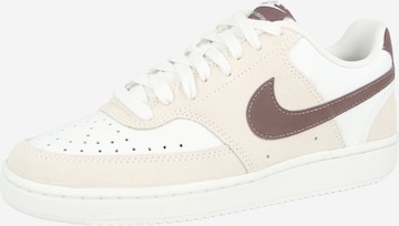 Nike Sportswear Nízke tenisky 'Court Vision' - Biela: predná strana