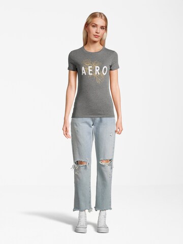 AÉROPOSTALE T-Shirt 'MAY' in Grau