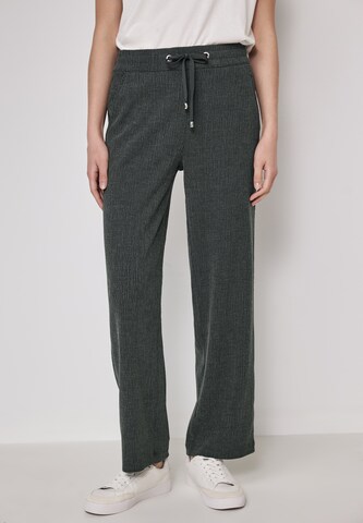 Street One Studio Loosefit Hose in Grün: Vorderseite