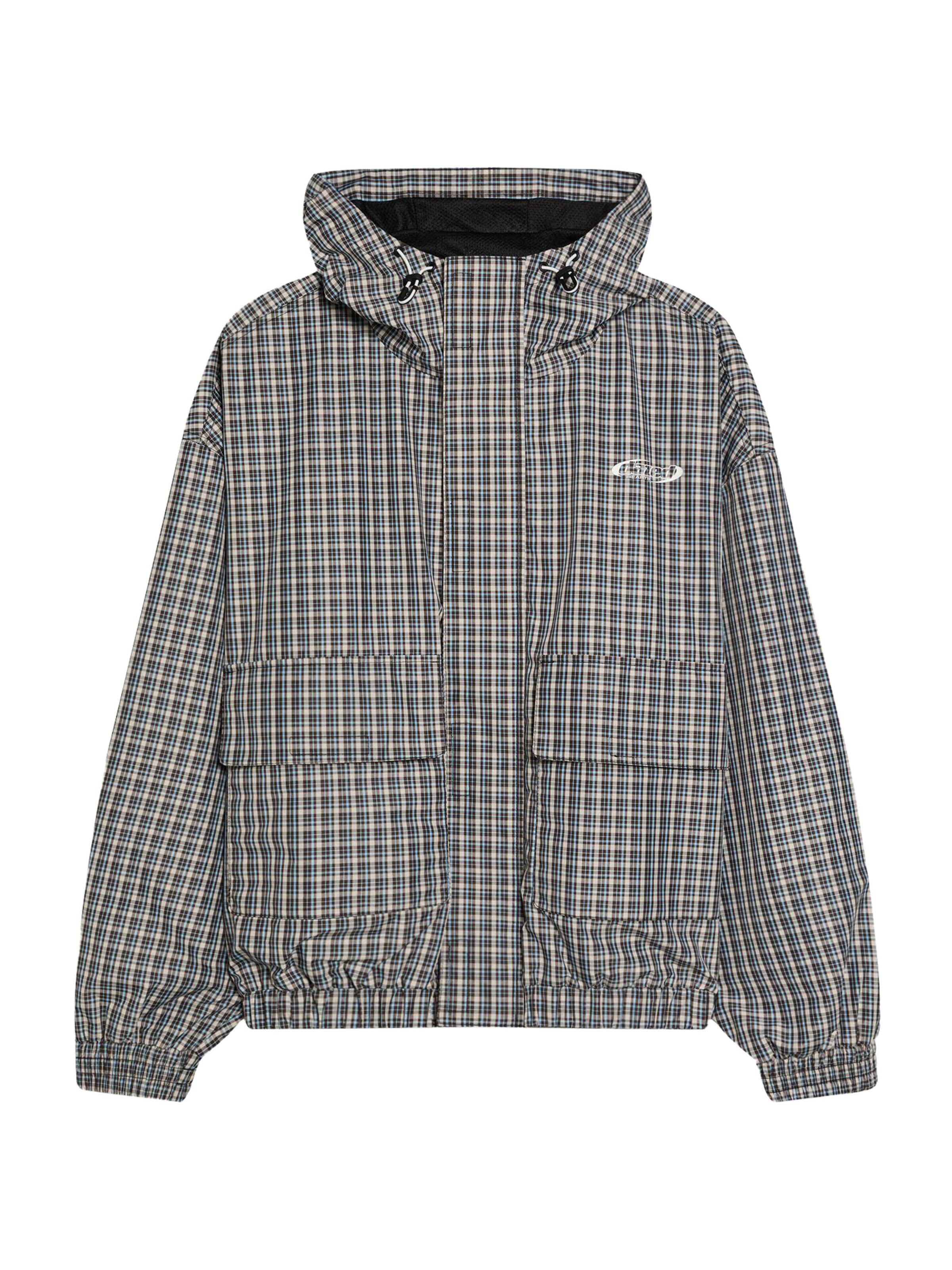 Bershka Välikausitakki värissä sininen: etupuoli