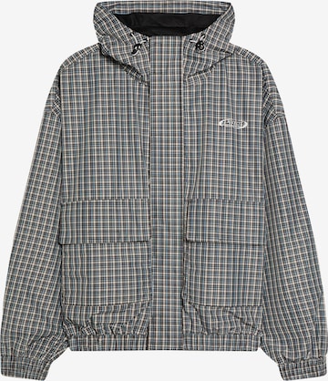 Bershka Välikausitakki värissä sininen: etupuoli