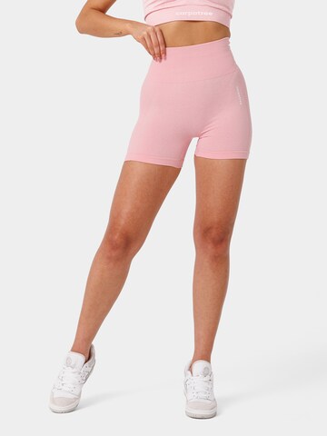 Carpatree Skinny Sportsbukser 'Allure Seamless' i pink: forside
