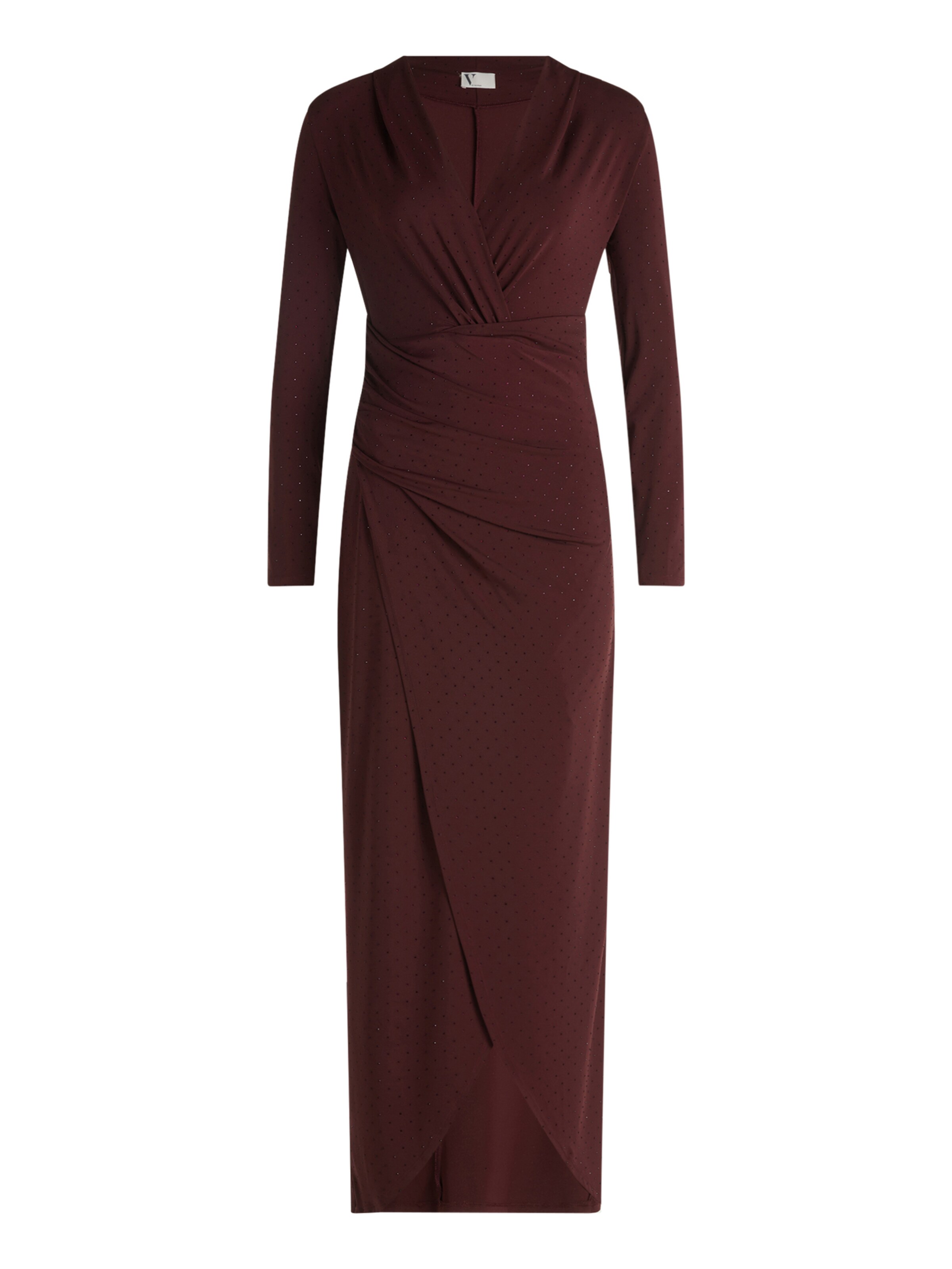 Vera Mont Robe en rouge foncé, Vue avec produit