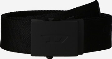 Ceinture DIESEL en noir : devant