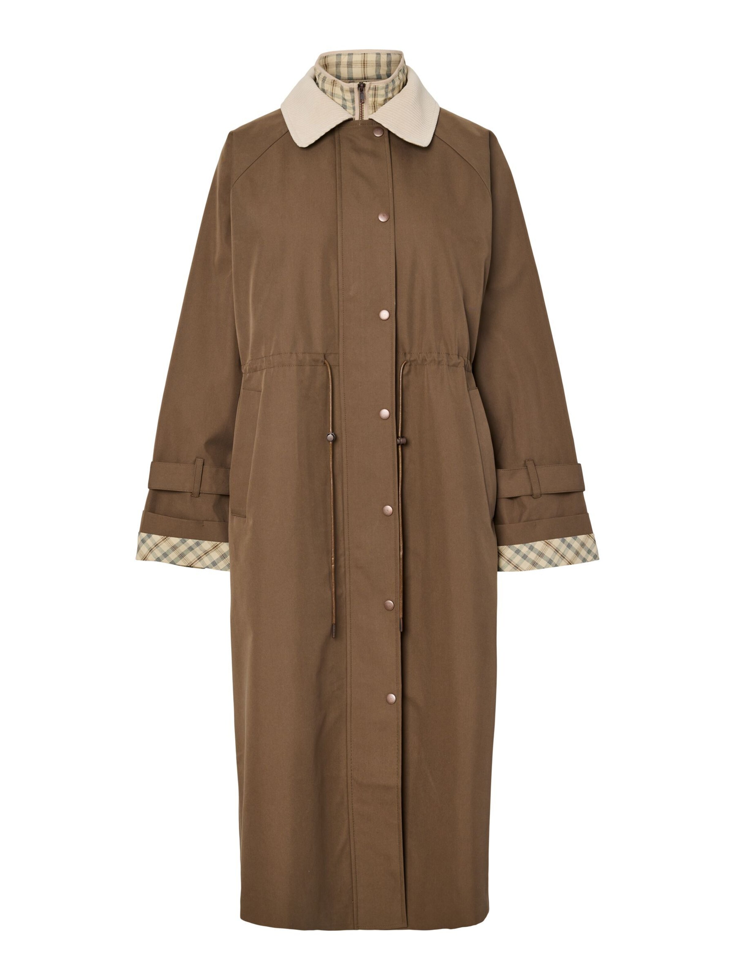 Cappotto di mezza stagione 'YASMaloma' YAS di colore marrone, Visualizzazione prodotti