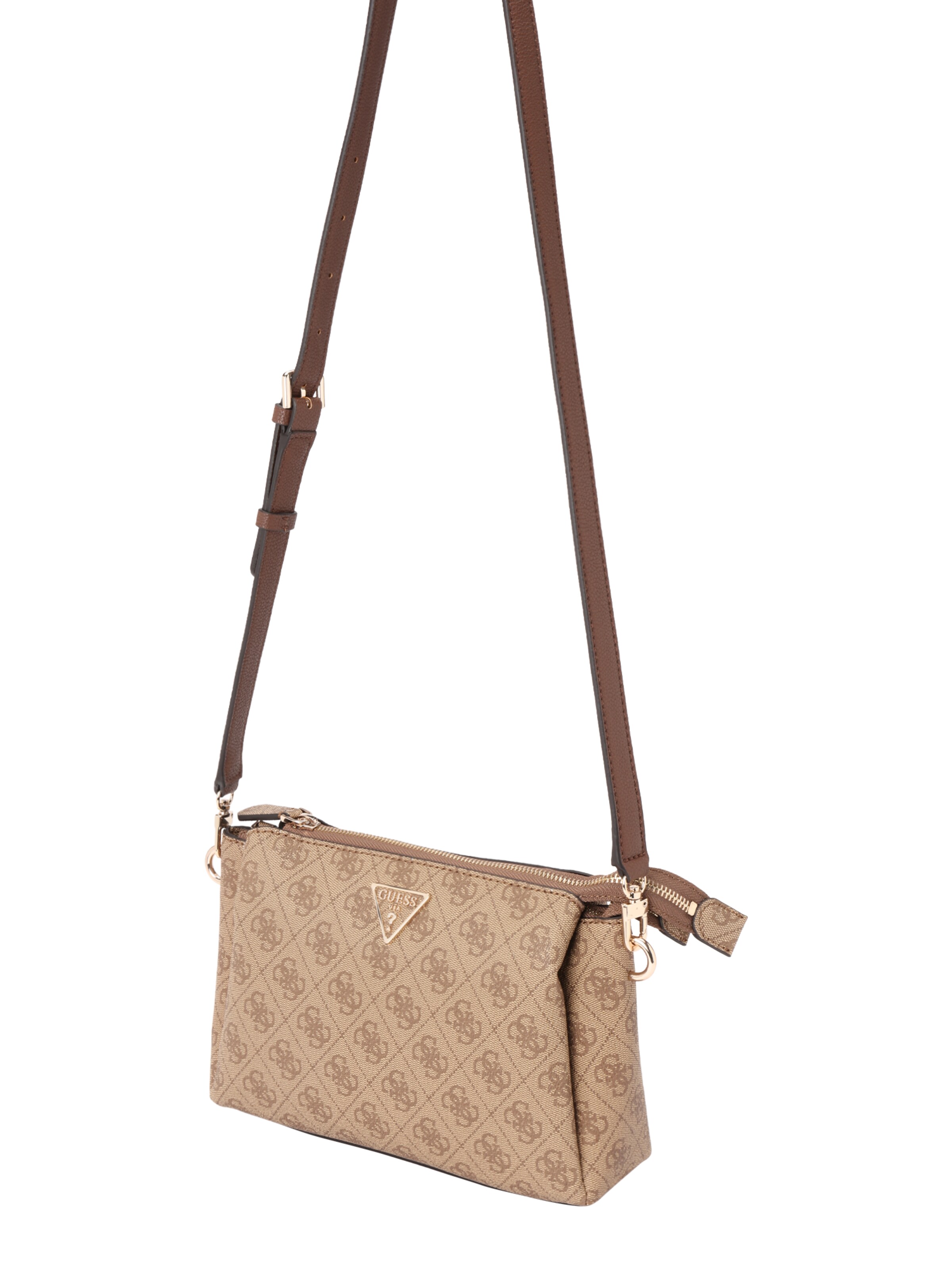 GUESS Taška cez rameno 'Noelle' - Béžová