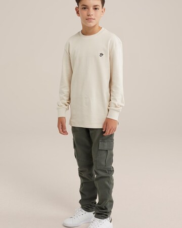 WE Fashion - Sudadera en beige