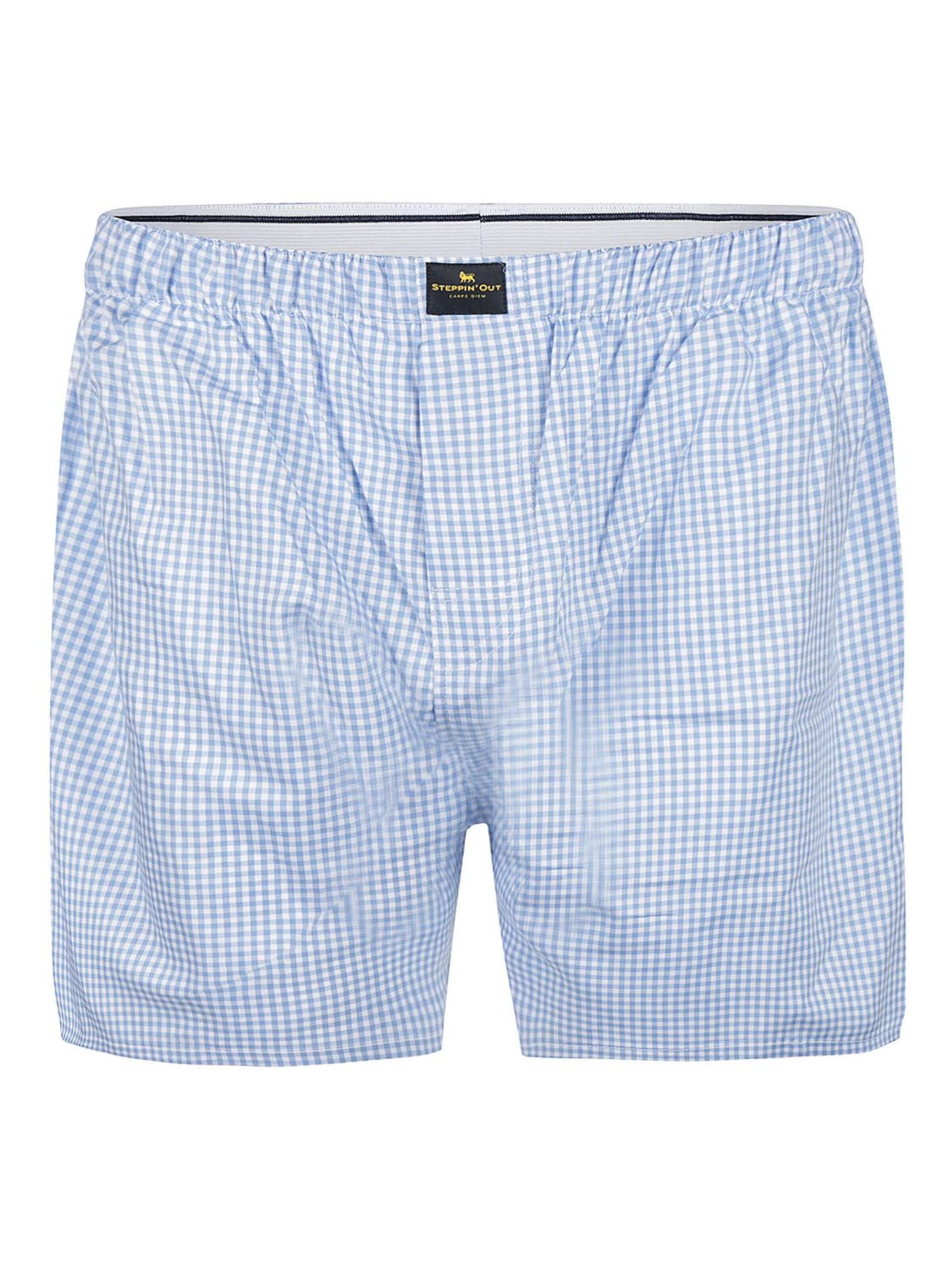 Steppin' out Boxer shorts in Blue: front