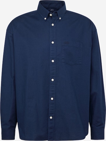 GAP Regular fit Button Up Shirt in Blue: front