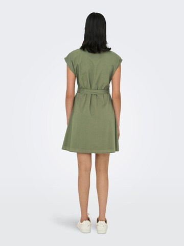 Abito camicia 'ONLLou' di ONLY in verde
