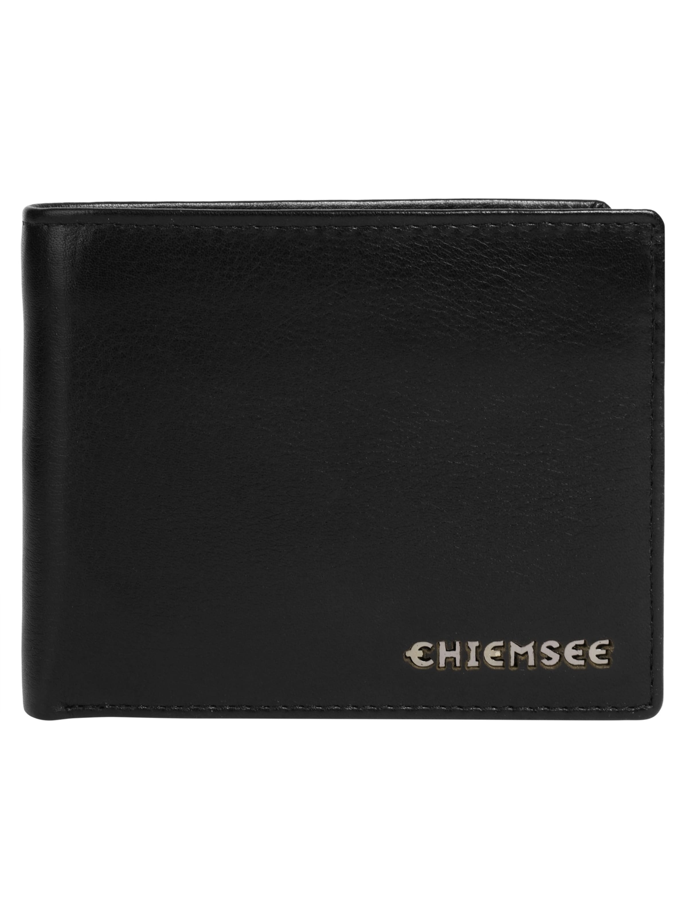 CHIEMSEE Portemonnaie 'Chiemsee Geldbörse'‌‌‌‌‌‌‌‌‌‌ in Schwarz: Vorderseite