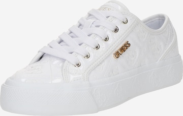 GUESS Низкие кроссовки 'JLOVE' в Белый: спереди
