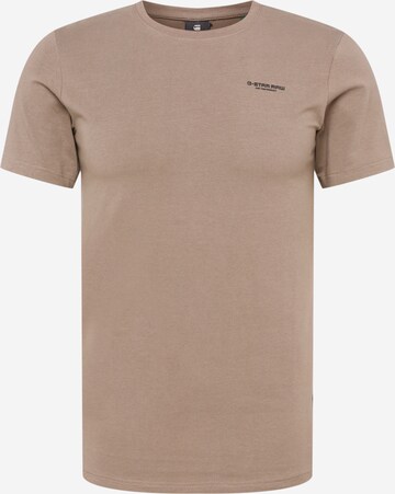 G-Star RAW - Camiseta en gris: frente