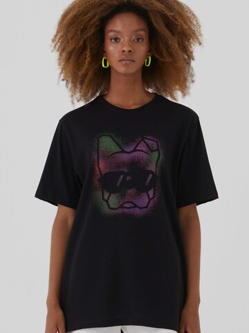 Rockupy Shirt 'Orell' in Black: front