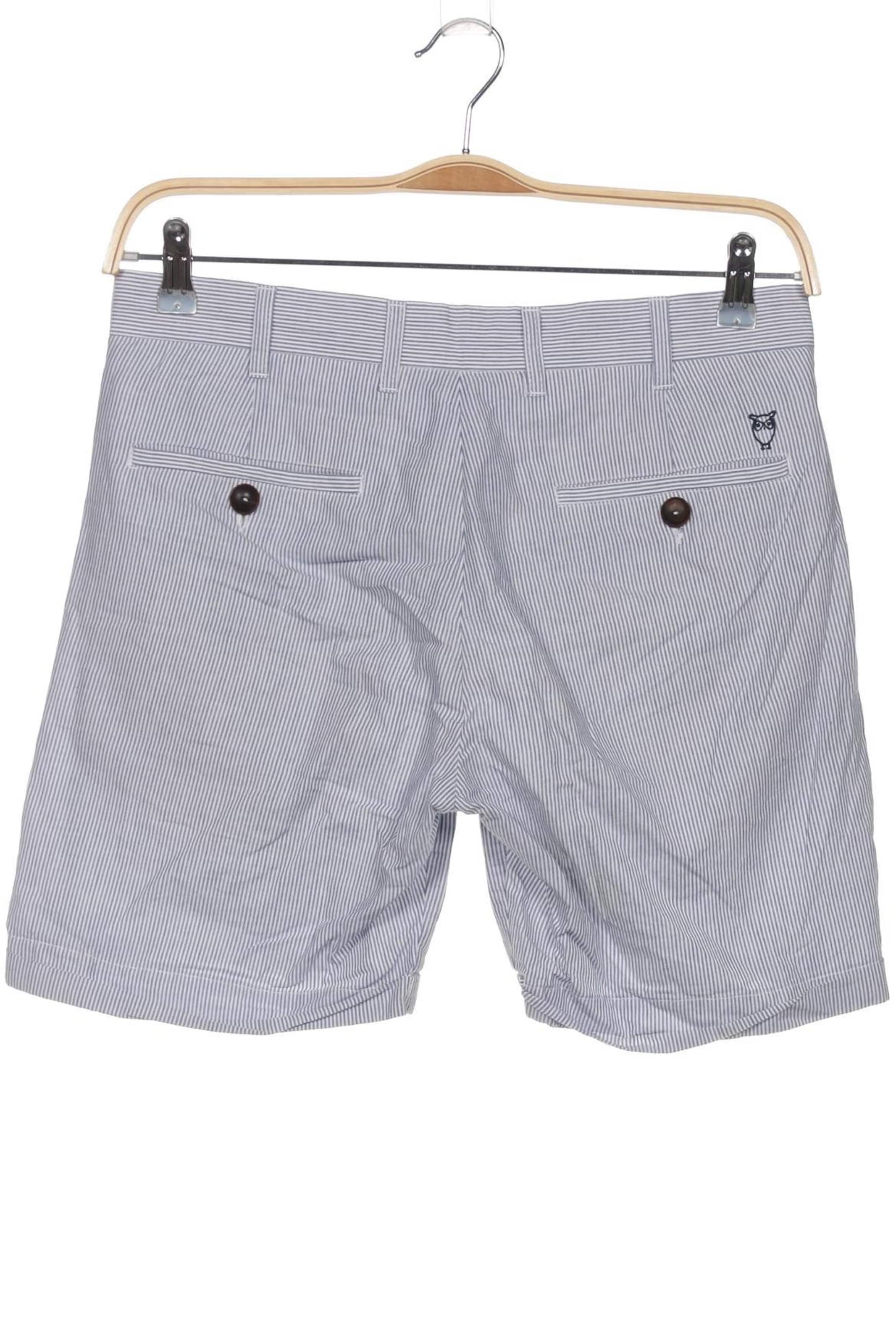 KnowledgeCotton Apparel Shorts in 30 in Blue