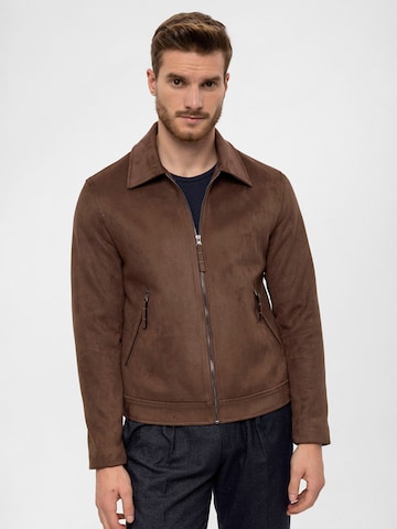 Antioch Between-season jacket in Brown: front