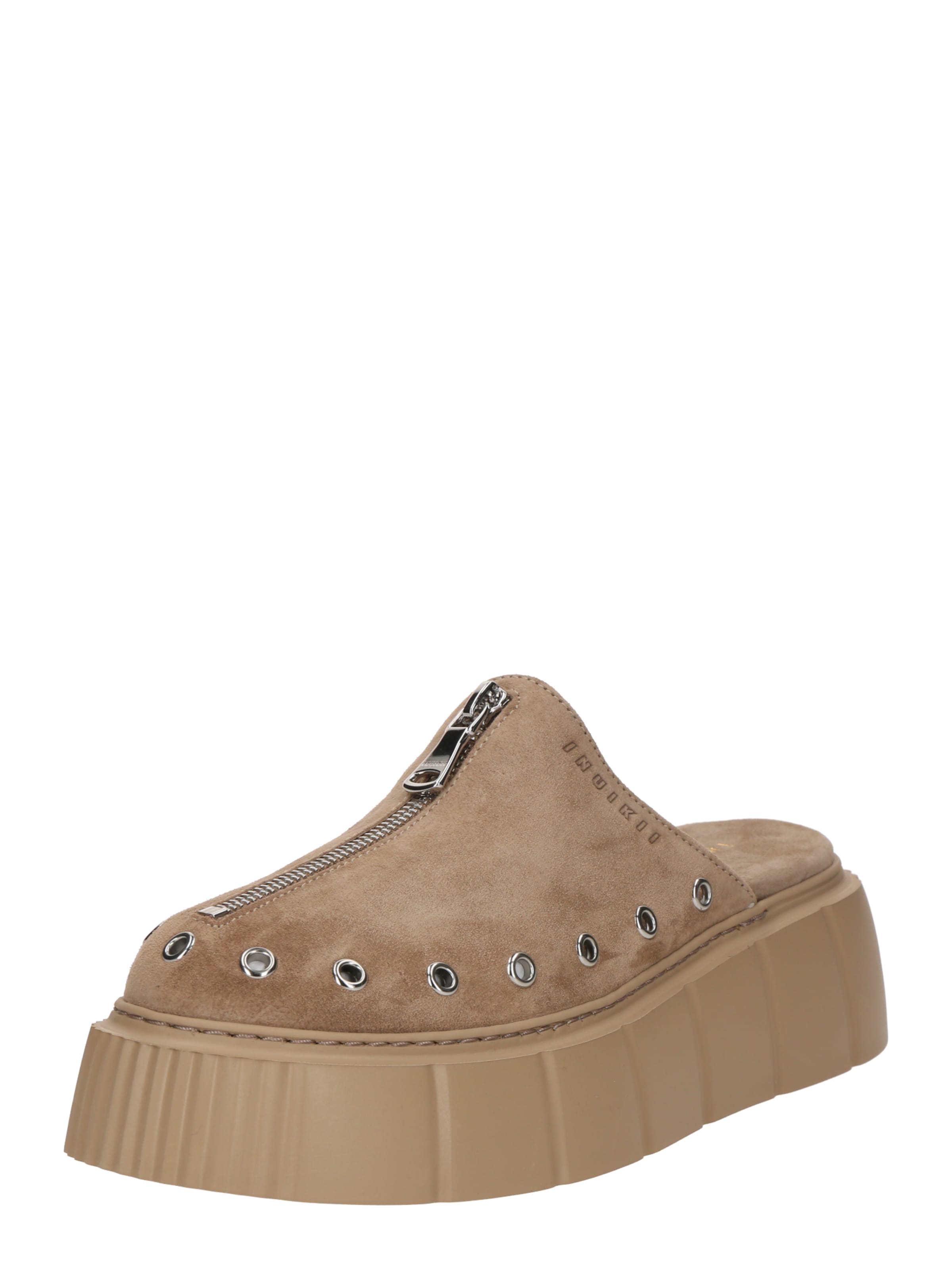 INUIKII Pantofle 'MATILDA' – béžová: přední strana