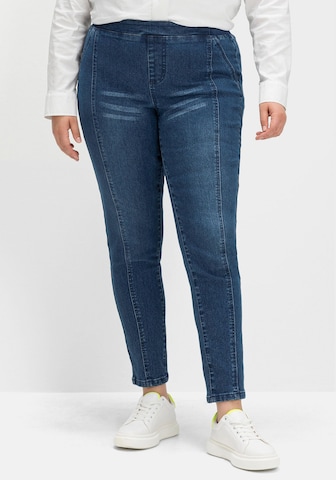 SHEEGO Slimfit Jeans in Blau: predná strana