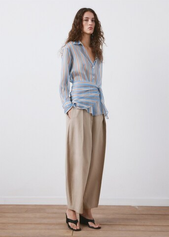 MANGO Blouse 'Pamela' in Blue