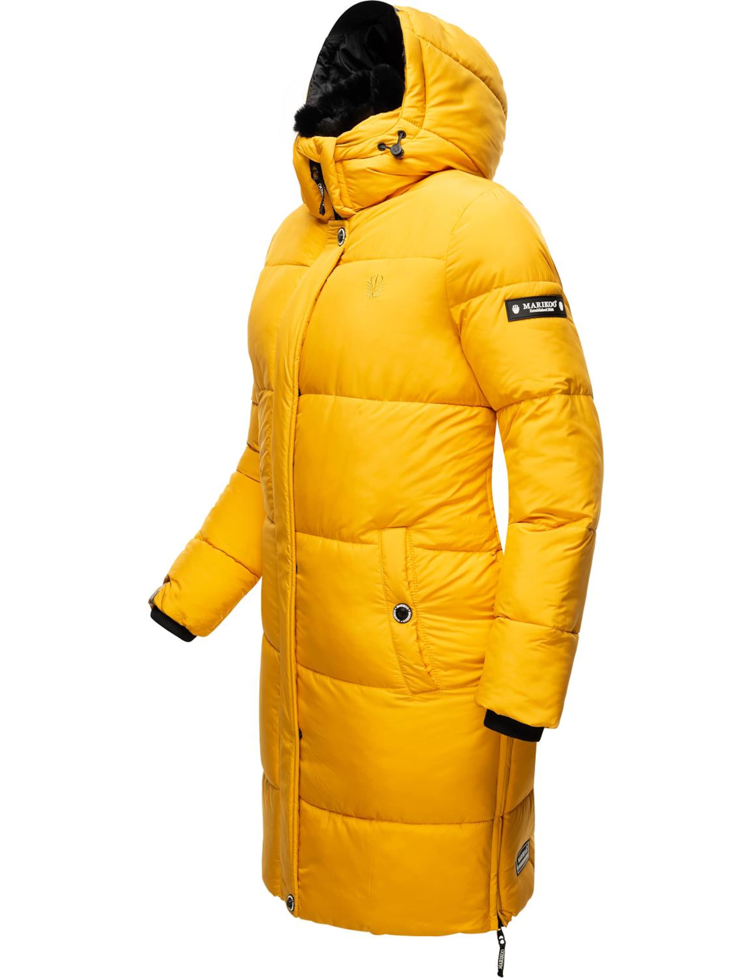 MARIKOO Зимнее пальто в Желтый