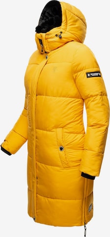 MARIKOO Zimný kabát - Žltá