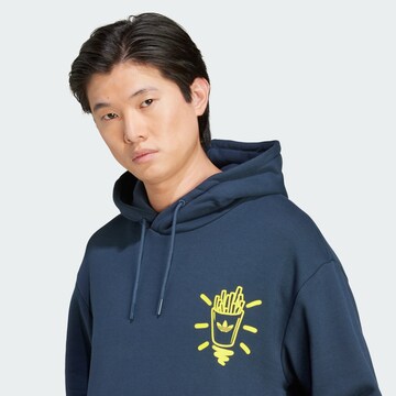 Sweat-shirt 'Q12 Street Burger' ADIDAS ORIGINALS en bleu