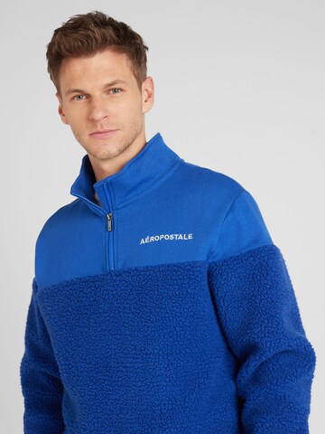 AÉROPOSTALE Sweatshirt in Blue