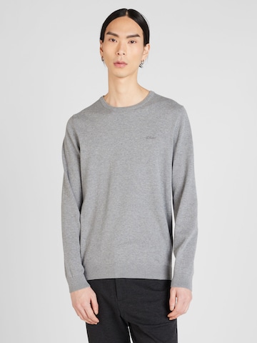 Pull-over s.Oliver en gris : devant