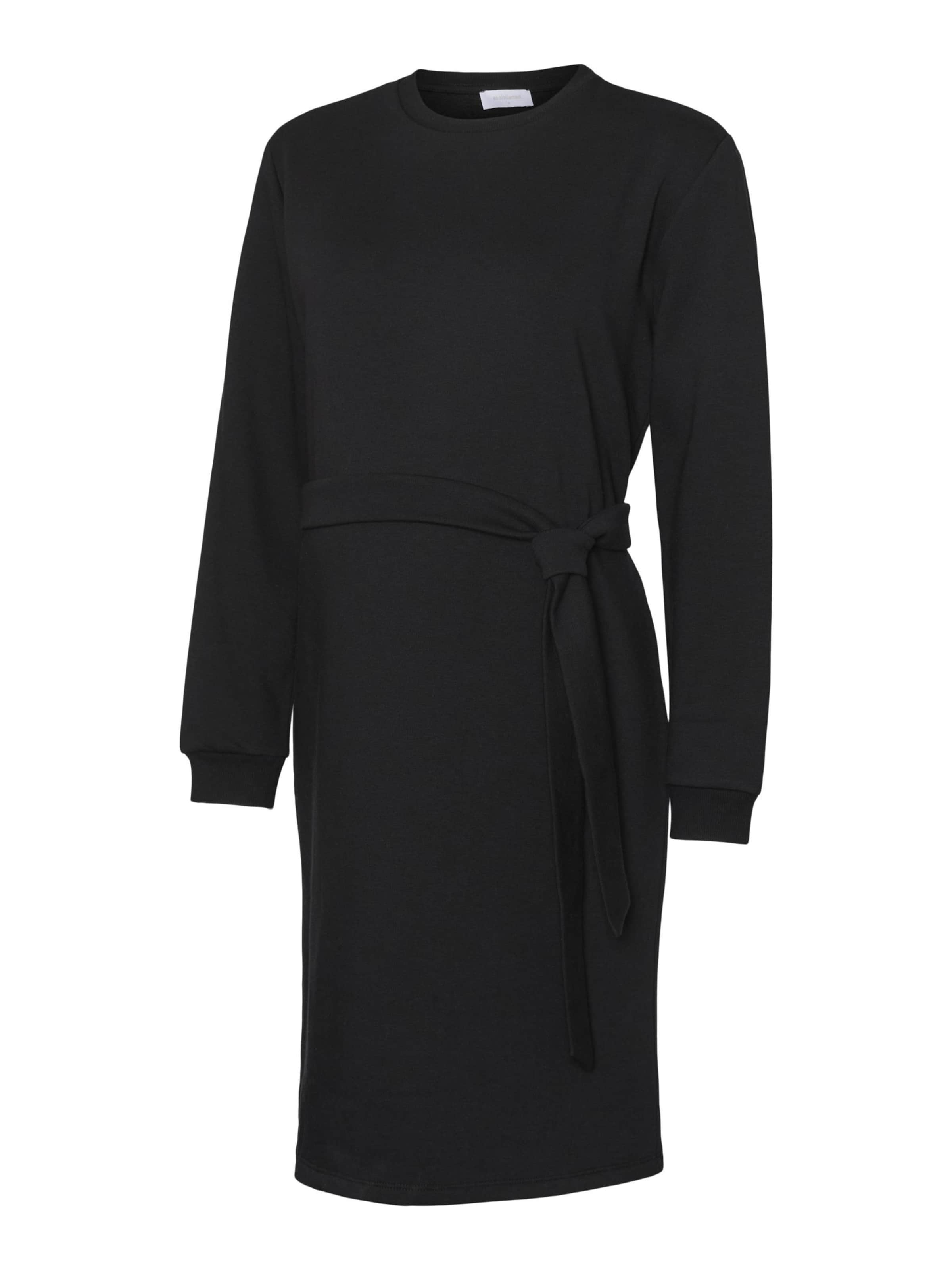 MAMALICIOUS Jurk 'MLTHEA' in Zwart: voorkant