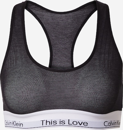 Calvin Klein Underwear Nedrček | črna / bela barva, Prikaz izdelka