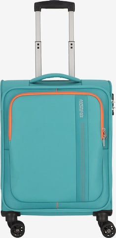 American Tourister Trolley in Grün: Vorderseite