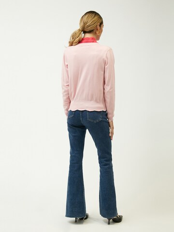 Influencer Knit cardigan 'Fancy' in Pink