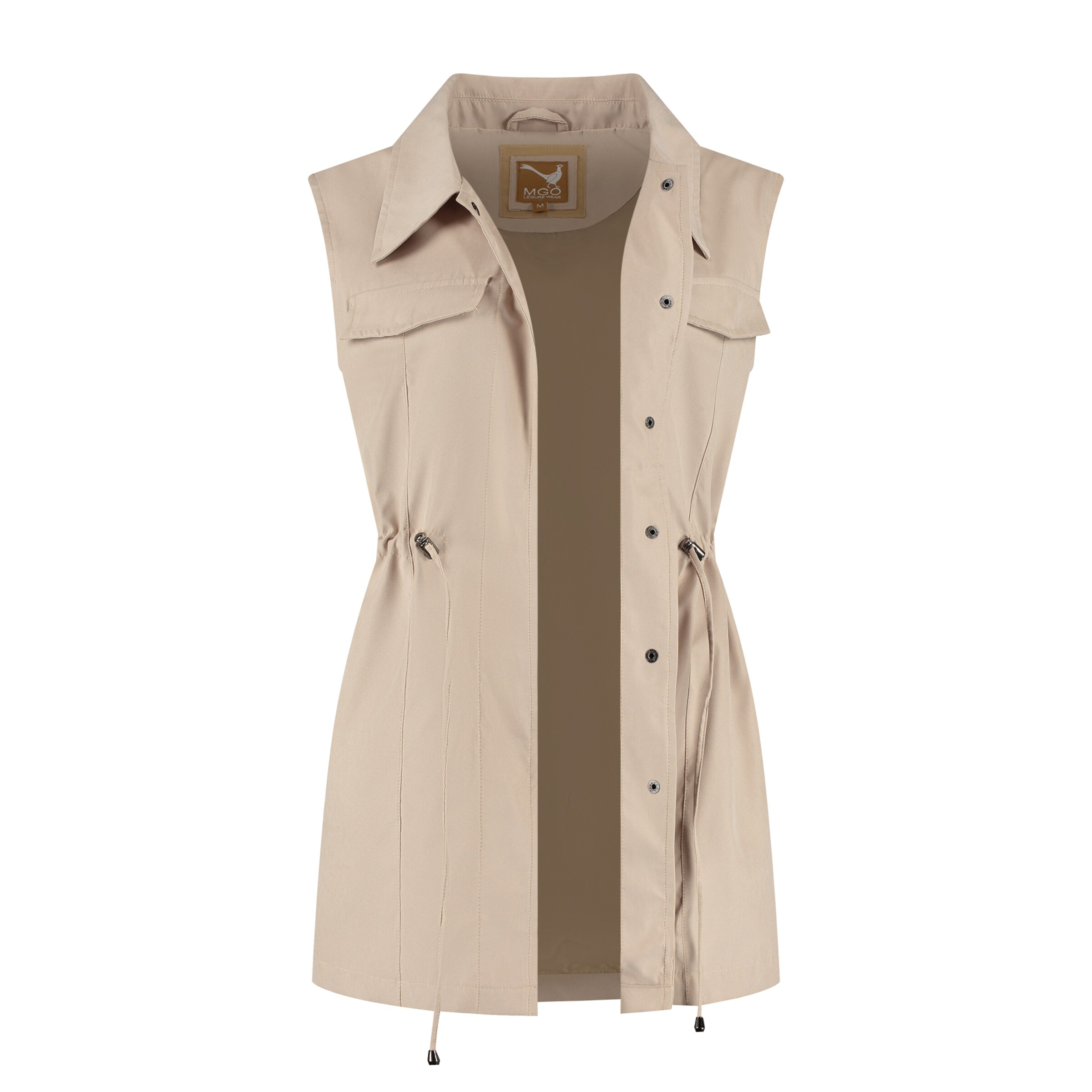 MGO Vest 'Cleo' i beige