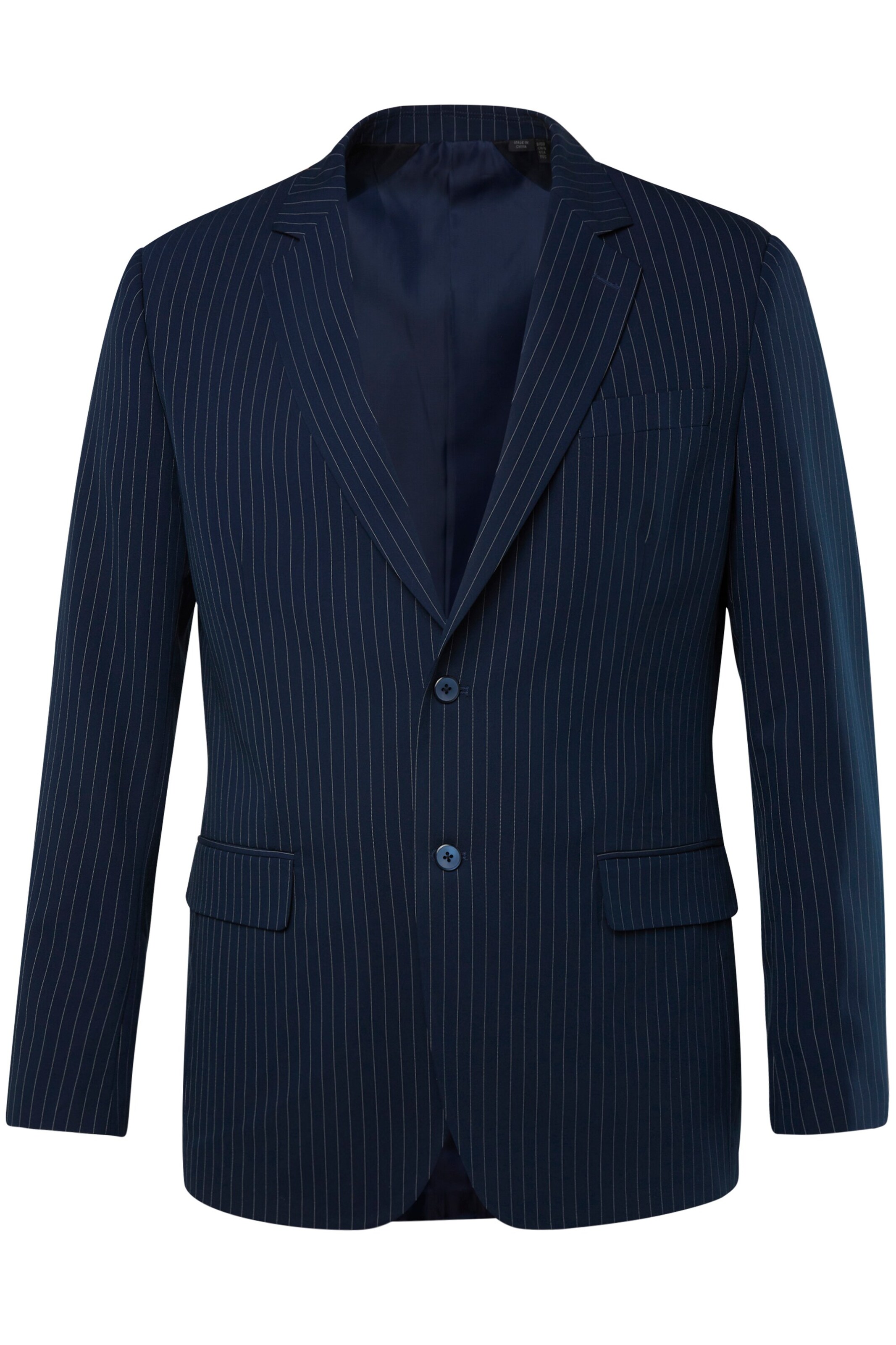 Men Plus Regular Fit Sakko in Blau: Vorderseite