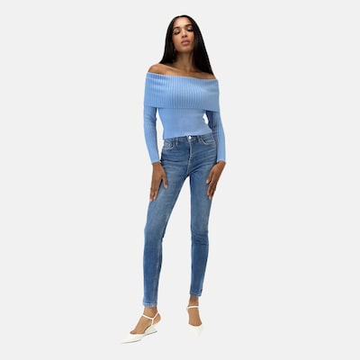 Pullover in L Elara di colore blu chiaro, Visualizzazione prodotti