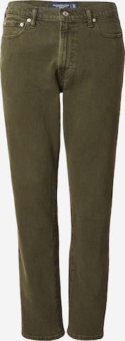 Abercrombie & Fitchregular Traperice - zelena boja: prednji dio